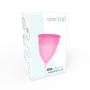 STERCUP - FDA Silikon Menstruationstasse Rosa - Größe L