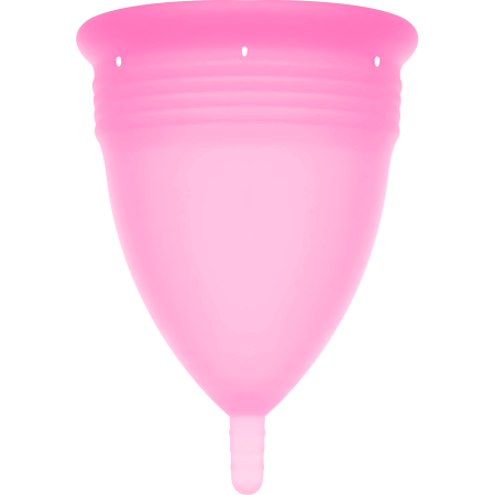 STERCUP - FDA Silikon Menstruationstasse Rosa - Größe L