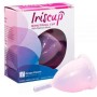 IRISCUP Menstruationstasse Groß - Silikon, wiederverwendbar, inkl. Sterilisationsbeutel