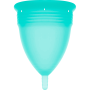 STERCUP - FDA Silikon Menstruationstasse Aquamarin - Größe S