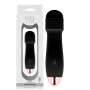 DOLCE VITA - Wiederaufladbarer Vibrator Tres Schwarz mit 7 Geschwindigkeiten