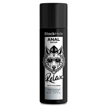 BLACK HOLE Anal Repair Relax Gel mit Hyaluron 30 ml – Wasserbasiert & Hochwirksam