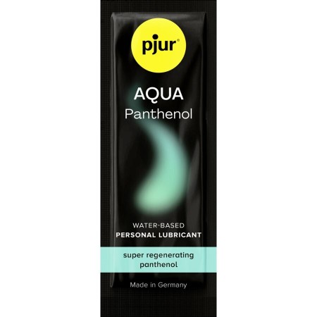 PJUR AQUA Panthenol Wasserbasiertes Gleitgel 2 ml – Pflegend & Lang anhaltend