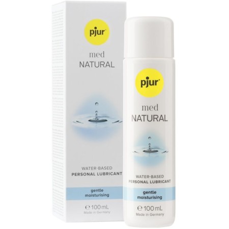 PJUR MED NATURAL wasserbasierter Gleitgel 100 ml – sanfte Feuchtigkeit für sensible Haut