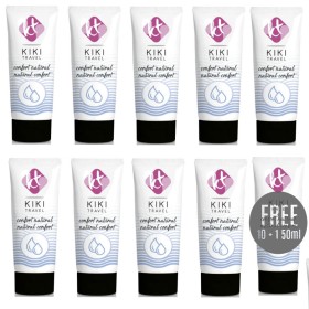 KIKÍ TRAVEL - Natürliches Komfort Gleitgel 50ml 10+1 Gratis