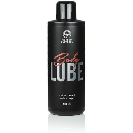 COBECO BODYLUBE Wasserbasiertes Gleitgel, Latexsicher, 1000 ml