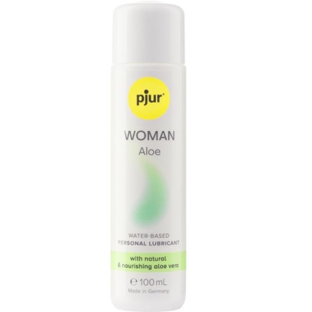 PJUR WOMAN Aloe Wasserbasiertes Gleitmittel 100 ml – Feuchtigkeit und Pflege