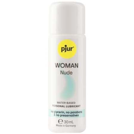 PJUR Woman Nude wasserbasierter Gleitgel 30 ml – Ohne Zusatzstoffe für empfindliche Haut