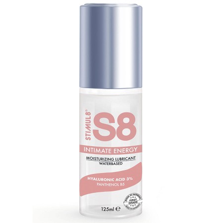 STIMUL8 S8 Intimate Energy Hyaluron Lubrikant 125 ml – Feuchtigkeitsspendend & Hautpflegend