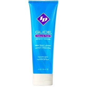ID GLIDE - Wasserbasierter Ultra Lang anhaltender Gleitgel Travel Tube 120 ml