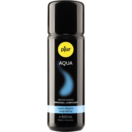 PJUR Aqua Wasserbasiertes Gleitmittel 500 ml – Langanhaltend & Hautfreundlich