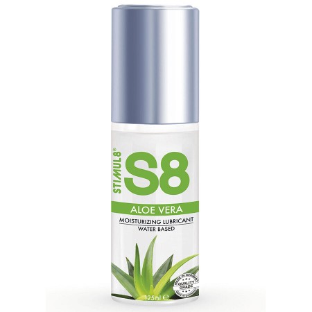 STIMUL8 S8 Aloe Vera Gleitmittel 125 ml – Natürliche, wasserbasierte Intimpflege