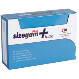 500 COSMETICS Sizegain Plus Lube Kalt-Effekt Intim-Lubrikant