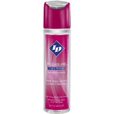 ID PLEASURE - Wasserbasierter Lubrikant mit Kribbel-Effekt 250 ml