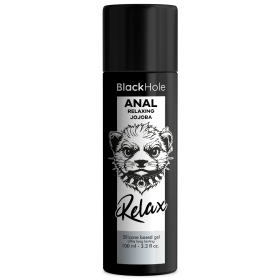 BLACK HOLE Anal Relaxing Gel mit Jojobaöl, Silikonbasis, 100 ml