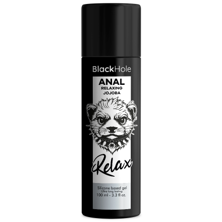 BLACK HOLE Anal Relaxing Gel mit Jojobaöl, Silikonbasis, 100 ml