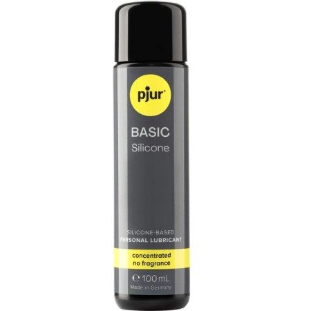 PJUR Basic Silikon Gleitgel 100 ml – Hochwertiges, geruchs- und geschmacksneutrales Silikon-Lubrikant