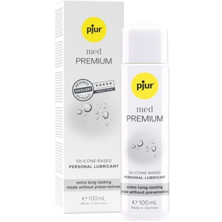 PJUR MED Premium Silikon-Gleitgel 100 ml - Langanhaltend & Hautpflegend