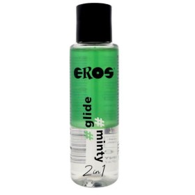 EROS 2-in-1 Glide Minty silikonbasiertes Gleitmittel 100 ml