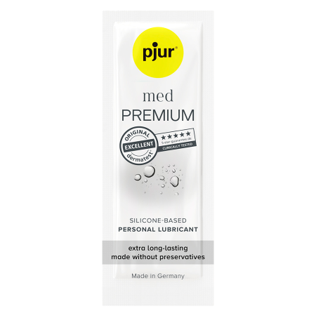 PJUR MED Silikon-Gleitmittel 1,5 ml – Langanhaltend & Hautpflegend