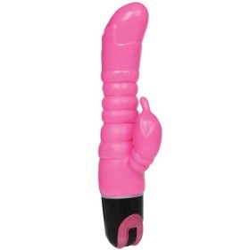 BAILE - Realistischer Vibrator Rosa 22,5 cm mit Klitoris-Stimulator