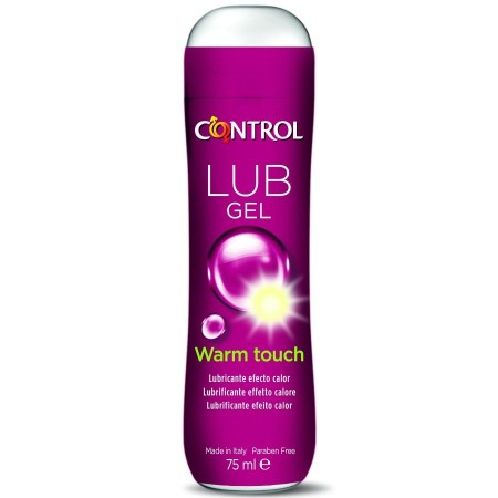 CONTROL Lub Gel Warming Effekt Gleitmittel 75 ml – Wasserbasiert, wärmend