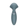 SATISFYER Mini Wand-er Grau – Kompakter Massage-Vibrator mit 12 Vibrationsprogrammen