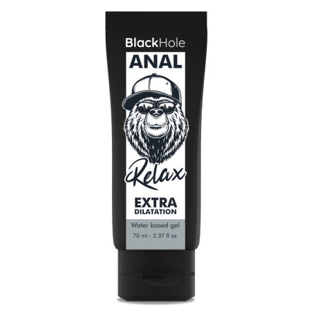BLACK HOLE - Wasserbasiertes Anal-Dilatationsgel 70 ml