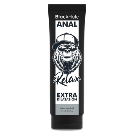 BLACK HOLE Anal Relax - Wasserbasiertes Dilatationsgel 250 ml