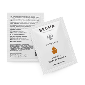 BRUMA 6 ML Gleitgel mit Aloe Vera, Geschmack Amerikanischer Kuchen