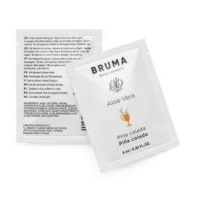 BRUMA 6 ml Aloe Vera Gleitgel mit Piña Colada Geschmack