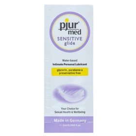 PJUR MED Sensitive Glide wasserbasierter Gleitgel 2 ml - sanfte Pflege