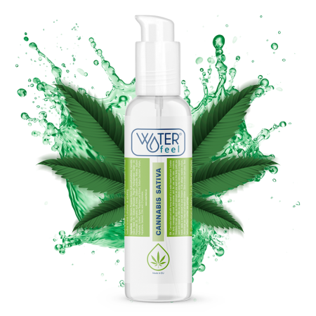 WATERFEEL Cannabis Gleitmittel 150 ml – Wasserbasiert mit Hanfsamenöl