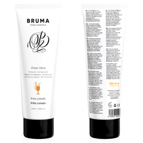 BRUMA - Gleitgel mit Aloe Vera und Piña Colada Geschmack 100 ml