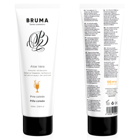 BRUMA - Gleitgel mit Aloe Vera und Piña Colada Geschmack 100 ml