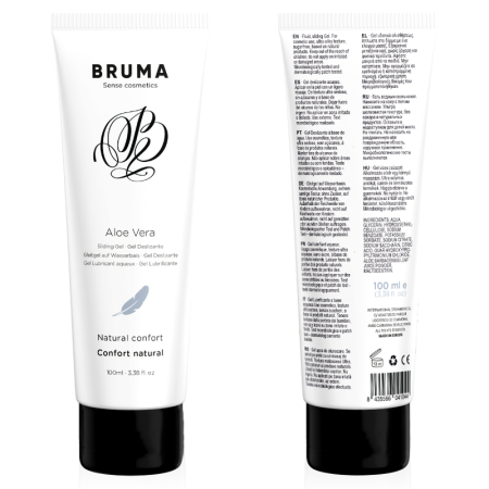 BRUMA - Gleitgel mit Aloe Vera für natürliche Pflege 100 ml