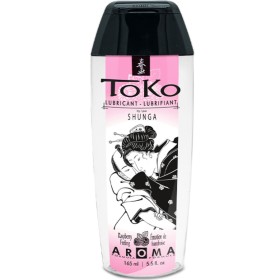 SHUNGA Toko Aroma Himbeer-Lubrikant 165 ml – Wasserbasiert, Geschmackvoll und Kompatibel
