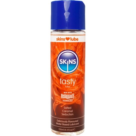 SKINS Tasty Wasserbasierter Gleitgel Salzkaramell 130 ml