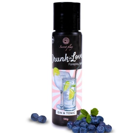SECRETPLAY - Lubrikant Drunk in Love Gin & Tonic 60 ml, 100% essbar