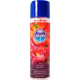 SKINS Fruity wasserbasiertes Gleitgel Mango & Passionsfrucht 130 ml