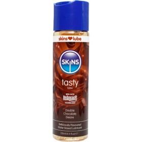 SKINS Tasty Wasserbasiertes Gleitmittel Doppel-Schokolade 130 ml