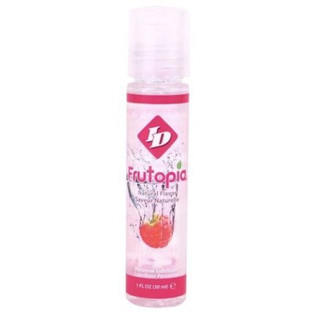 ID FRUTOPIA - Himbeer Geschmack 30ml - Natürlicher, zuckerfreier Wasserbasis-Lubrikant
