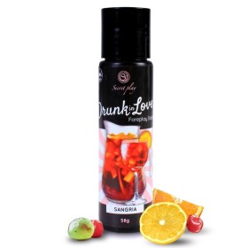 SECRETPLAY Drunk in Love Sangria Gleitgel 60 ml – 100% essbar, alkoholfrei