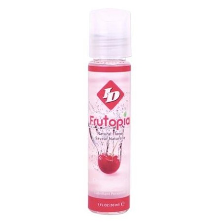 ID FRUTOPIA Kirschgeschmack Gleitmittel 30ml – Natürlicher, zuckerfreier Wasserbasis-Lubrikant