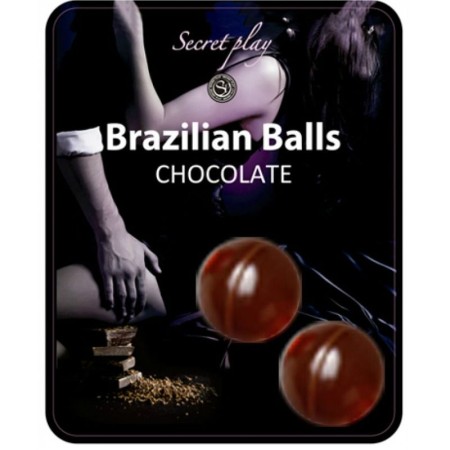 SECRETPLAY - Brazilian Balls Schokoladen-Set 2 Kugeln mit aromatischem Gleitmittel