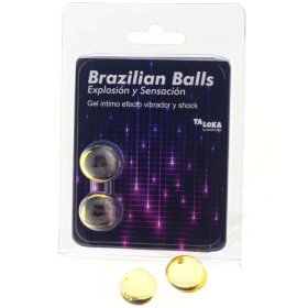 TALOKA - 2 Brazilian Balls Vibrations- und Schockeffekt Erregendes Gel