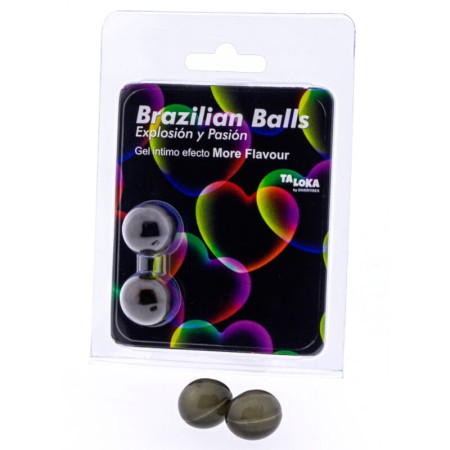 TALOKA - 2 Brazilian Balls Gel mit More Flavour Effekt