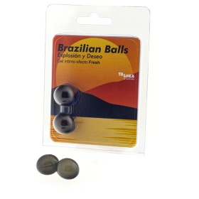 TALOKA - 2 Brazilian Balls Gel mit Frischeffekt und erregendem Gel