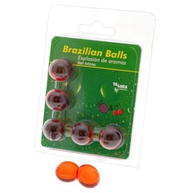 TALOKA - 5 Brazilian Balls Intimes Erdbeer-Kirsch-Gel