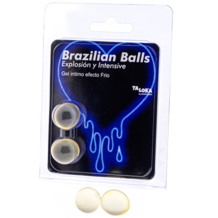 TALOKA - 2 Brazilian Balls Gel mit Kühleffekt und Vibration